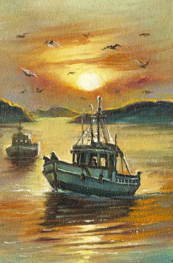 Sergey Kozachkin (Ukraine,b 1965) oil painting (1 of 12)