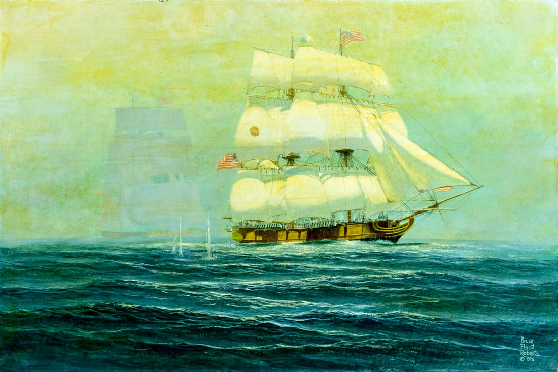 Bruce Elliot Roberts (NY,FL,1917-1993) oil painting (1 of 15)