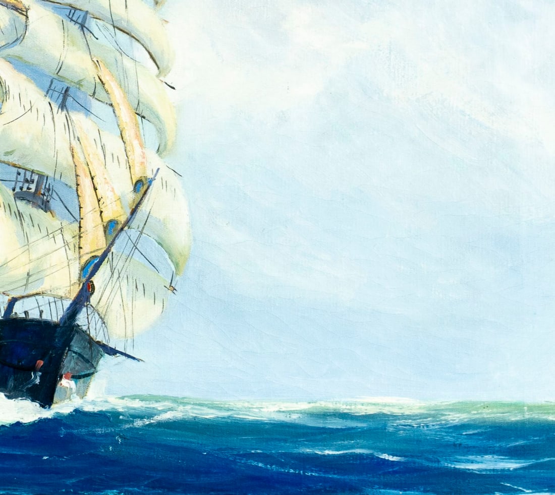 Oliver Albertson (US,mid 20C) oil painting - 7