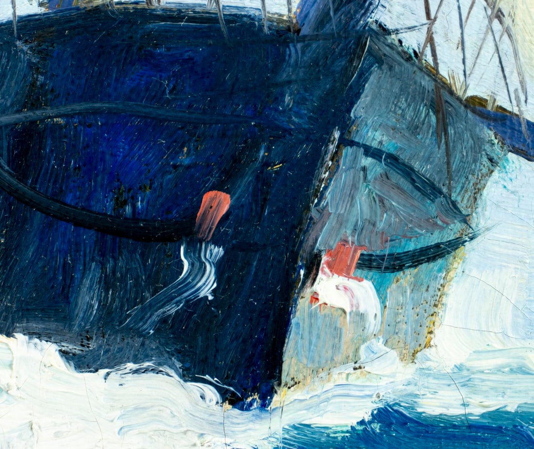 Oliver Albertson (US,mid 20C) oil painting - 8