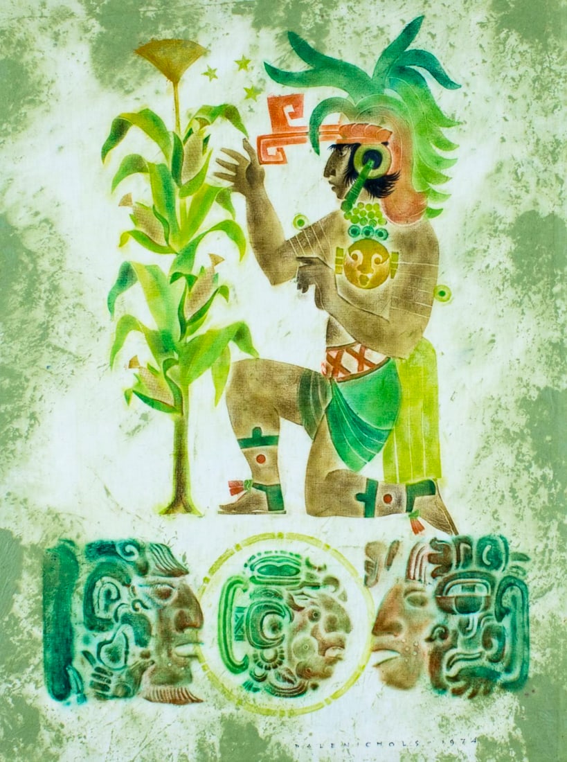 Dale Nichols (NE,IL,AZ,1904-1995) oil painting (1 of 12)