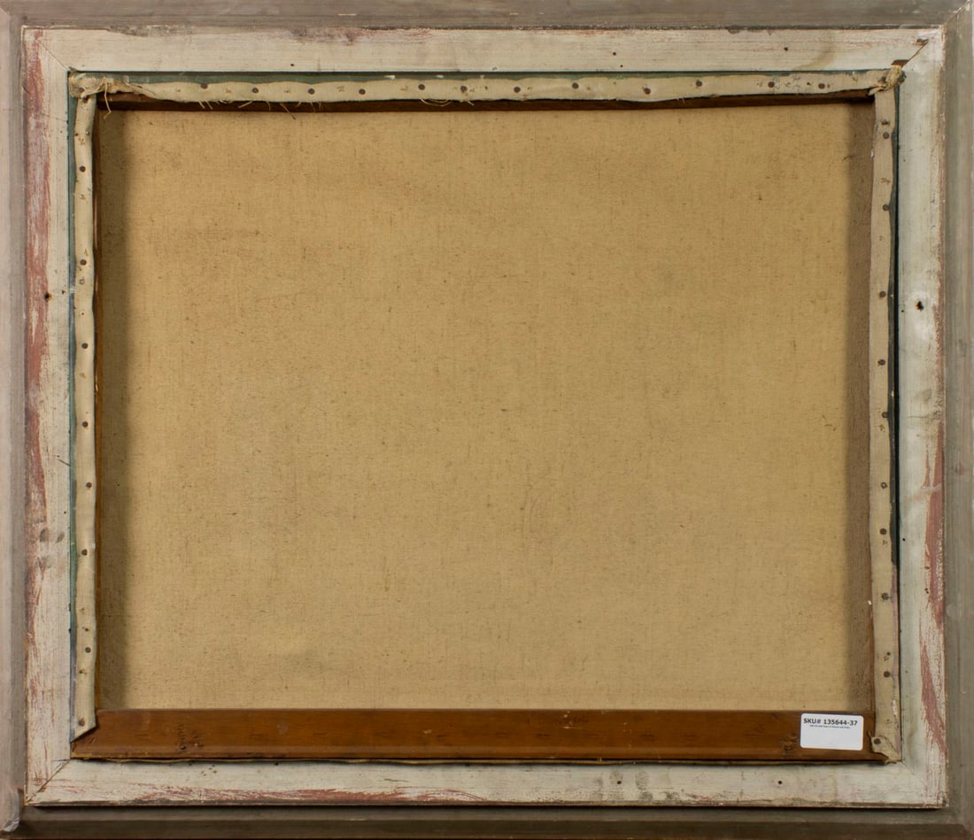 Vintage mid 20C European oil painting - 9