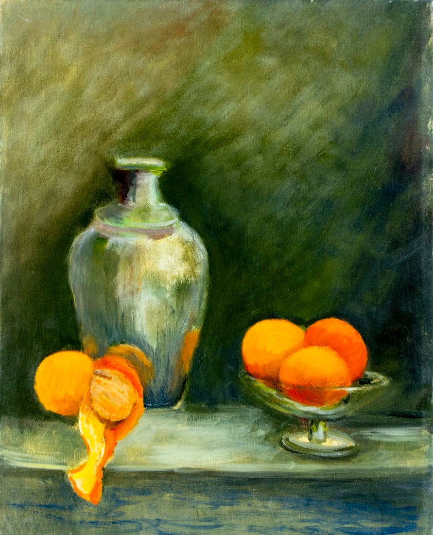 Sandy Faland Spitzer (NY,20/21C) oil painting (1 of 12)