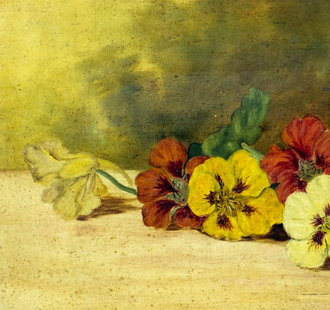 Edith Smith (US,early 20C) oil painting antique - 6