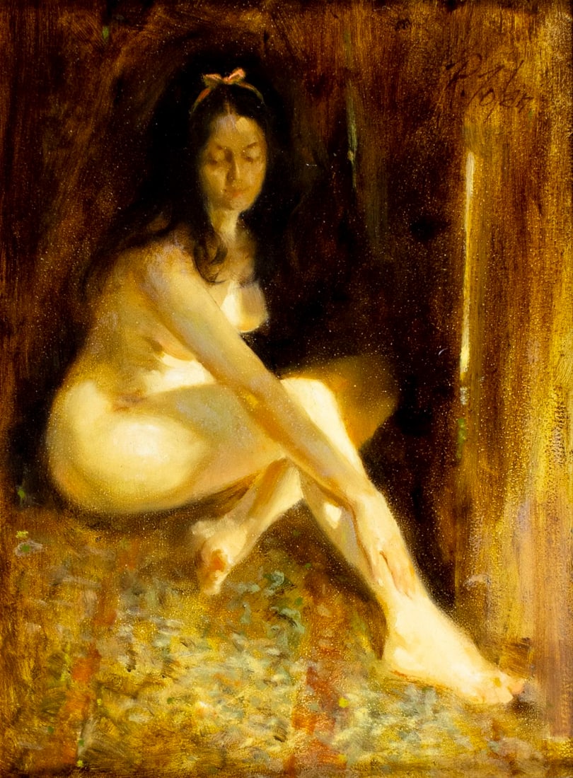 Richard Zolan (MA,1931-2001) oil painting (1 of 14)