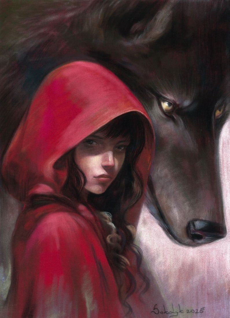 Vira Sokolyk (Ukraine,b 1999) pastel painting (1 of 10)