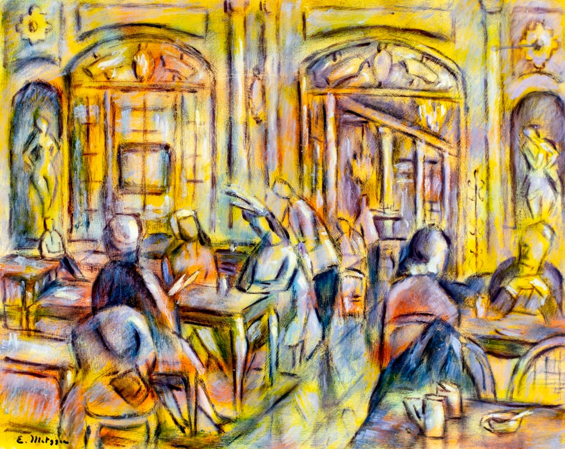 Evelyn Metzger (NY,Brazil,1911-2007) oil painting - 3