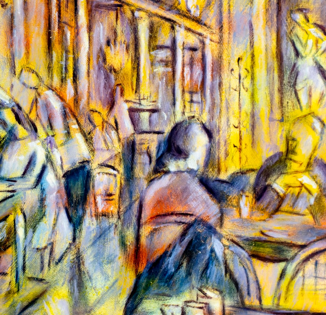 Evelyn Metzger (NY,Brazil,1911-2007) oil painting - 7