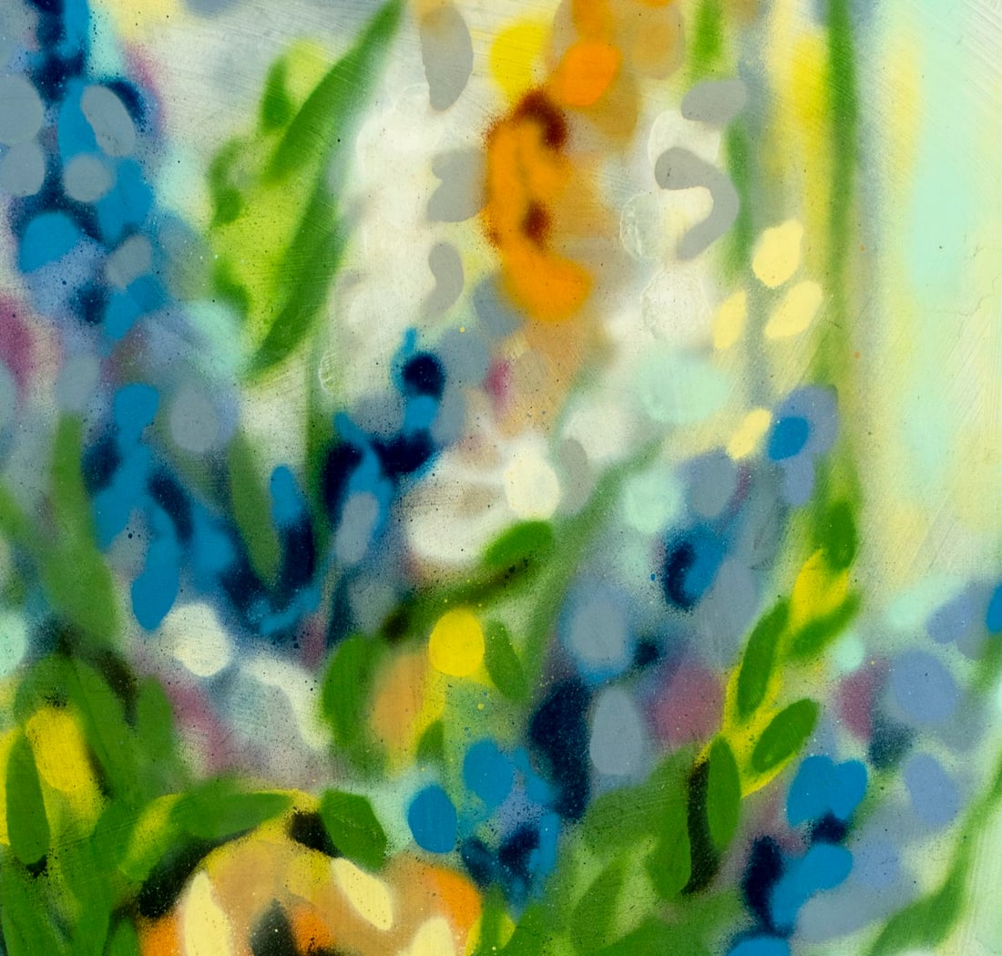 Evelyn Metzger (NY,Brazil,1911-2007) acrylic painting - 7