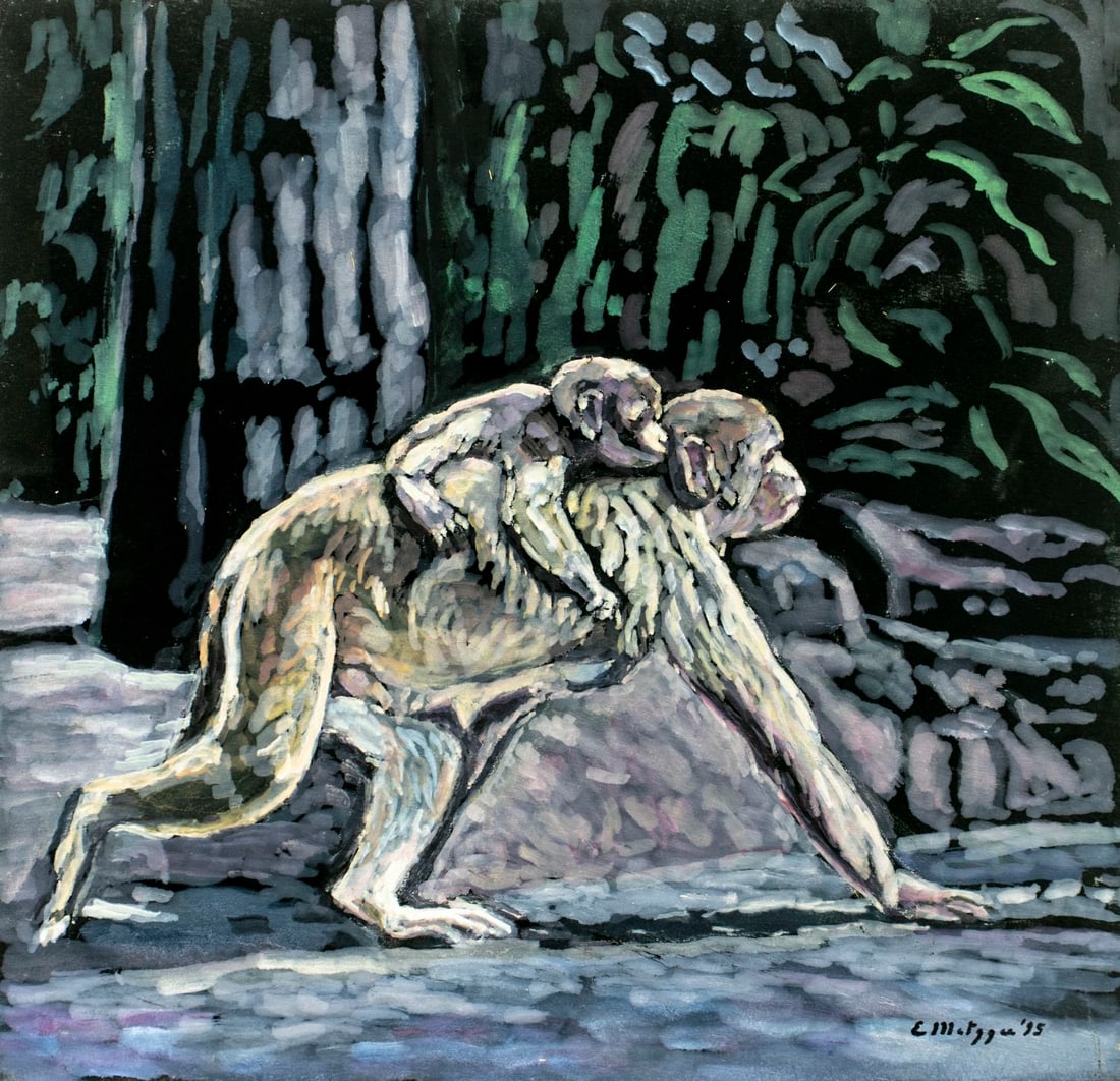 Evelyn Metzger (NY,Brazil,1911-2007) oil painting (1 of 13)