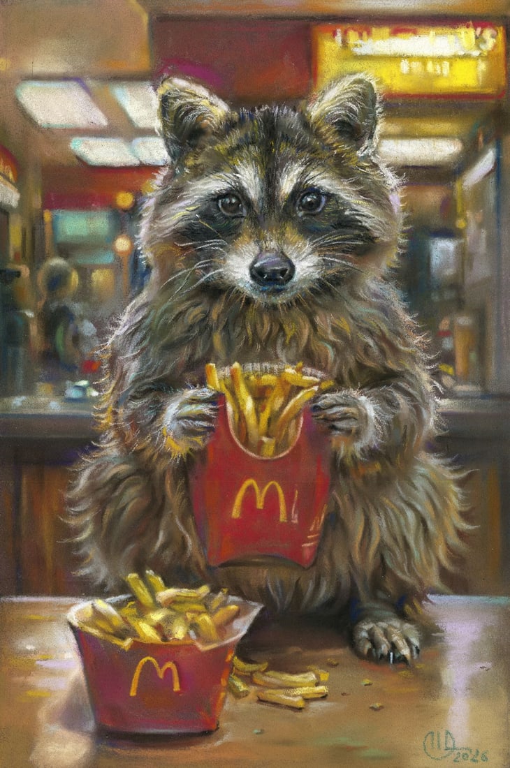 Olena Horbenko (Ukraine,20/21C) pastel painting (1 of 12)