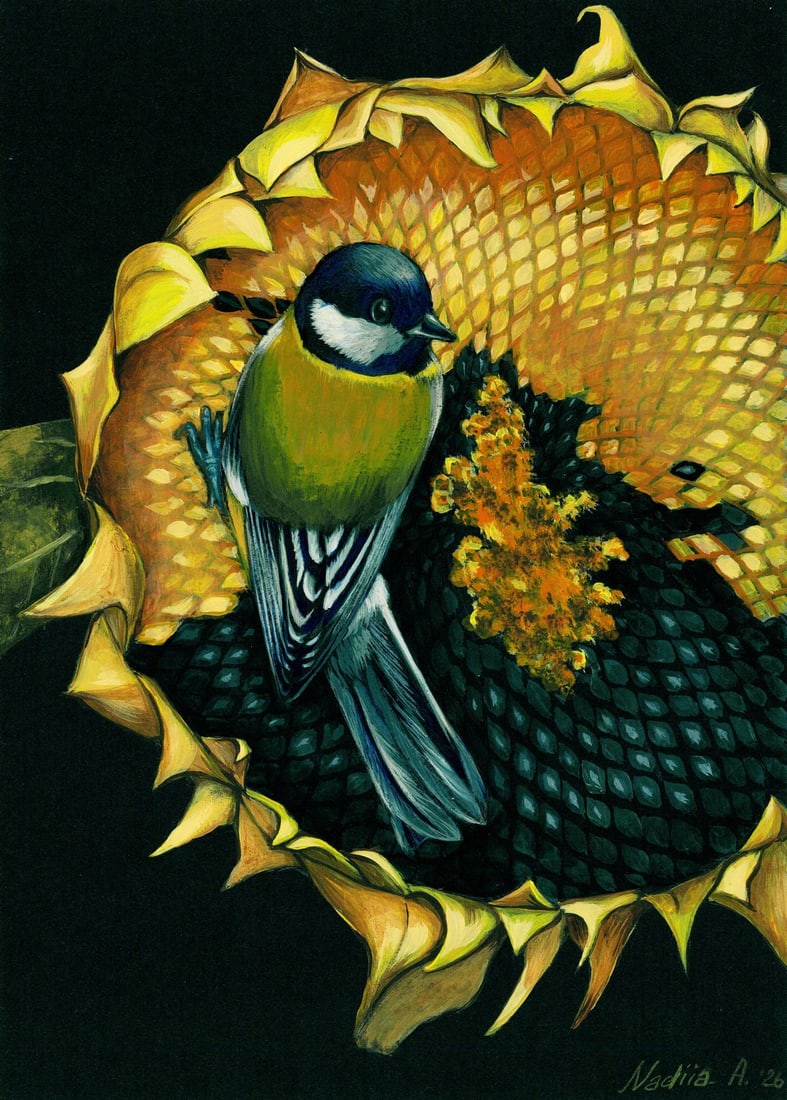 Nadiia Afanasyenko (Ukraine,20/21C) acrylic painting (1 of 13)