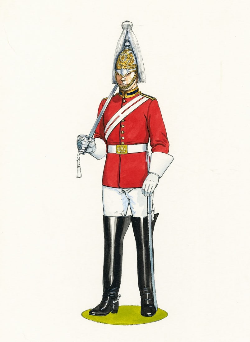 Gerry Embleton (UK,1941-?) watercolor painting (1 of 11)