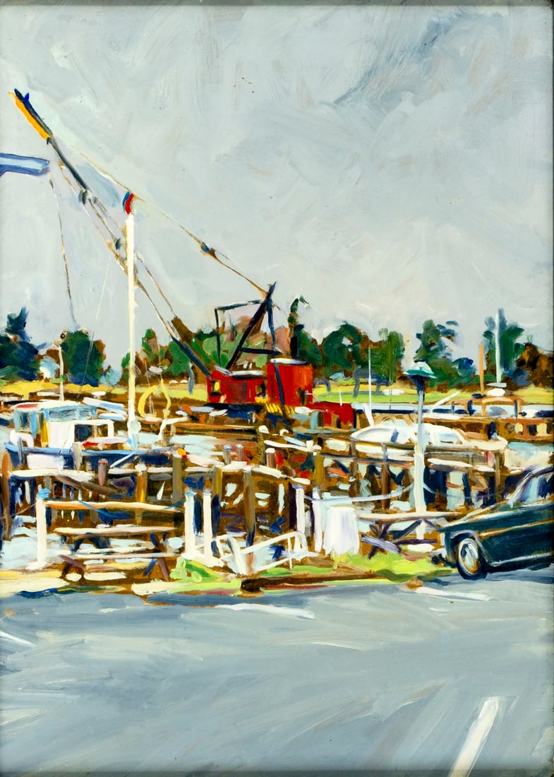 Michael Francis (DC,MN,b 1948) oil painting (1 of 12)