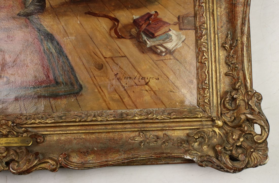 John Hayes (UK,1786-1866) oil painting antique - 13