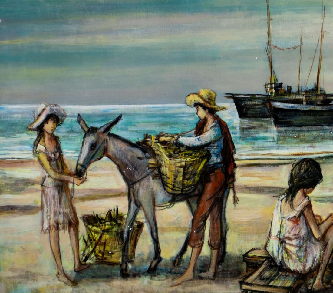 Jacques Lalande (French,1921-2003) oil painting - 6