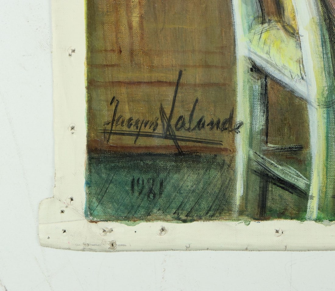 Jacques Lalande (French,1921-2003) oil painting - 10