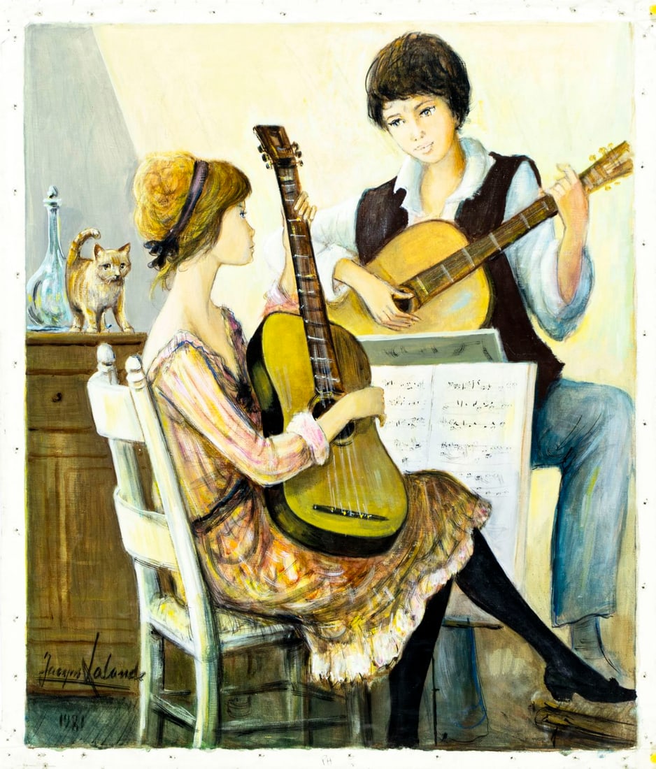Jacques Lalande (French,1921-2003) oil painting - 3
