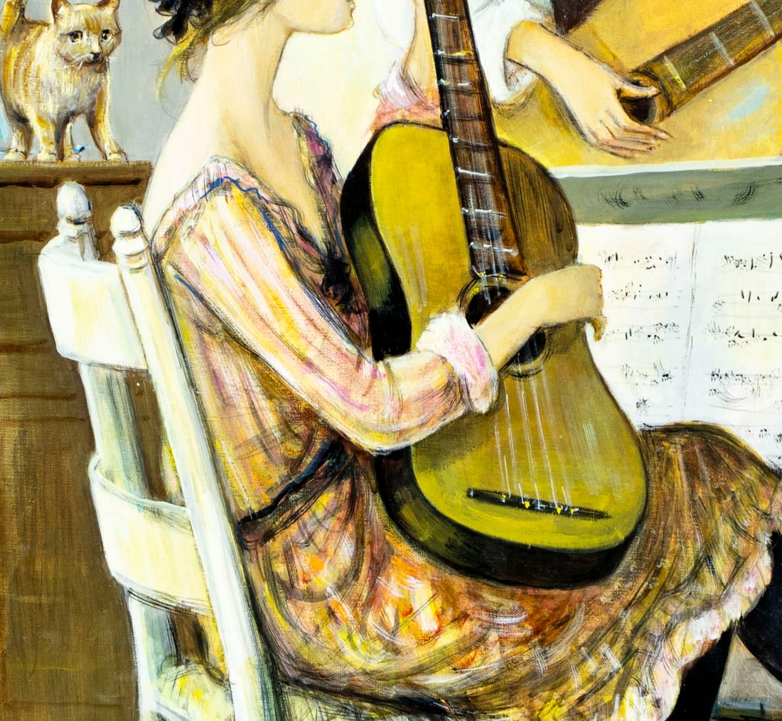 Jacques Lalande (French,1921-2003) oil painting - 7