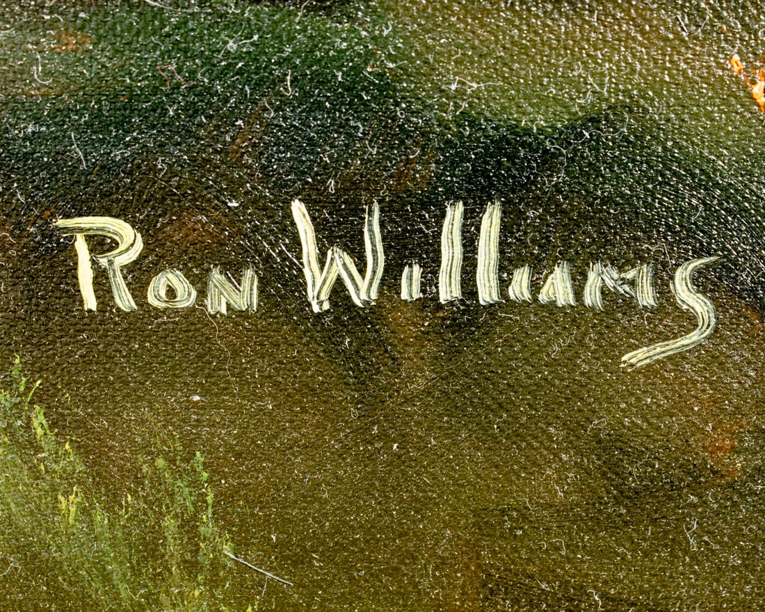 Ron Williams (TN,1947-2016) oil painting - 4