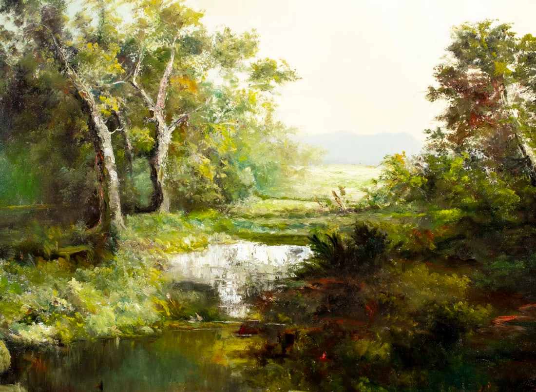 Ron Williams (TN,1947-2016) oil painting - 5