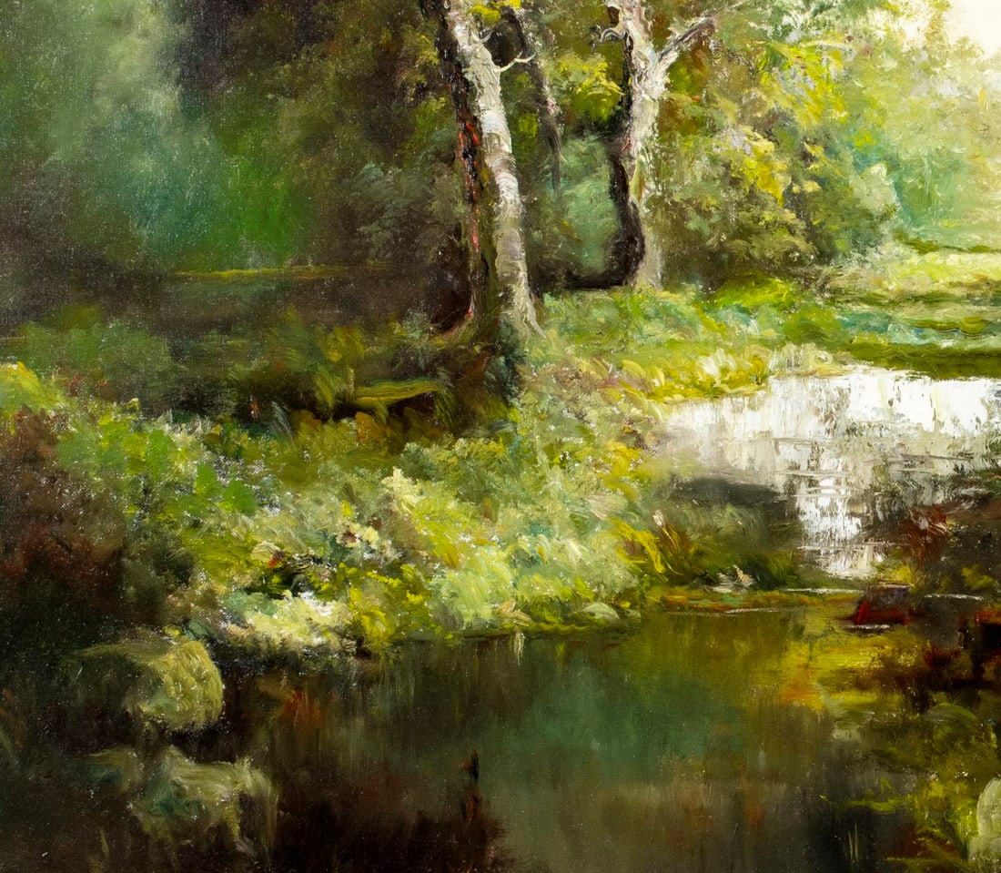 Ron Williams (TN,1947-2016) oil painting - 6
