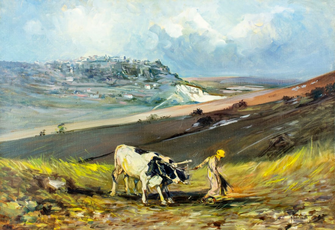 Giordano Giovanetti (Italy,1906-1973) oil painting - 3