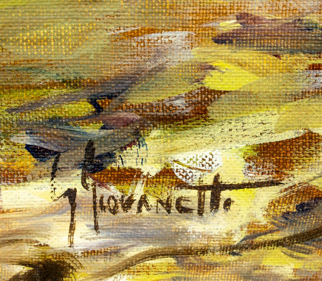Giordano Giovanetti (Italy,1906-1973) oil painting - 4