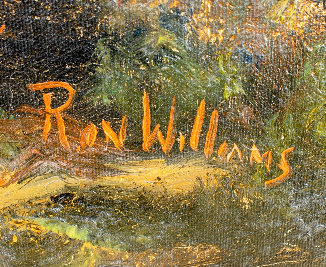 Ron Williams (TN,1947-2016) oil painting - 4