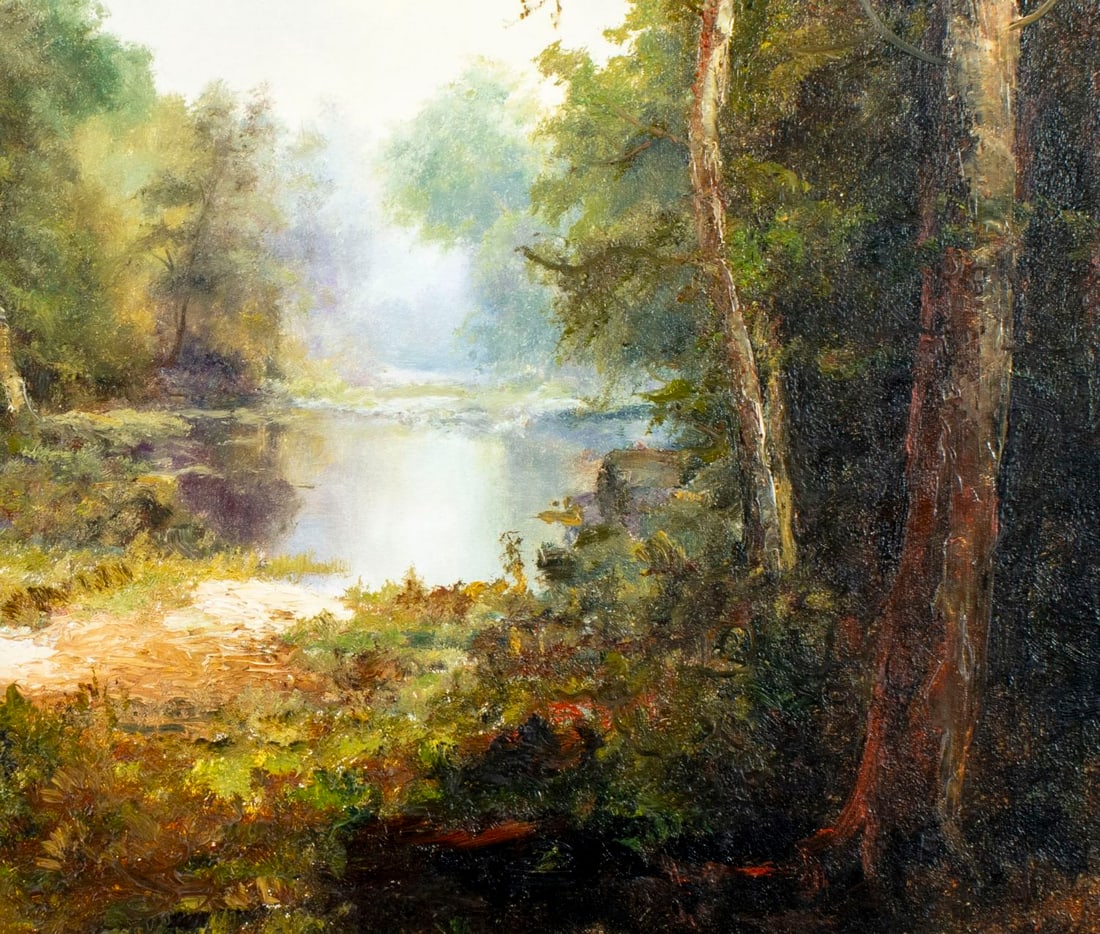 Ron Williams (TN,1947-2016) oil painting - 7