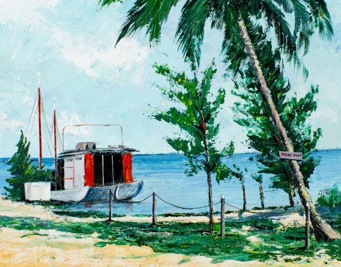 Arthur Widmer (DE,PA,1897-1991) oil painting - 5