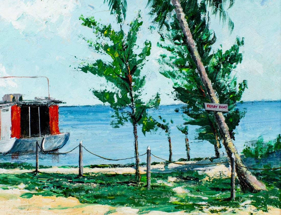 Arthur Widmer (DE,PA,1897-1991) oil painting - 7