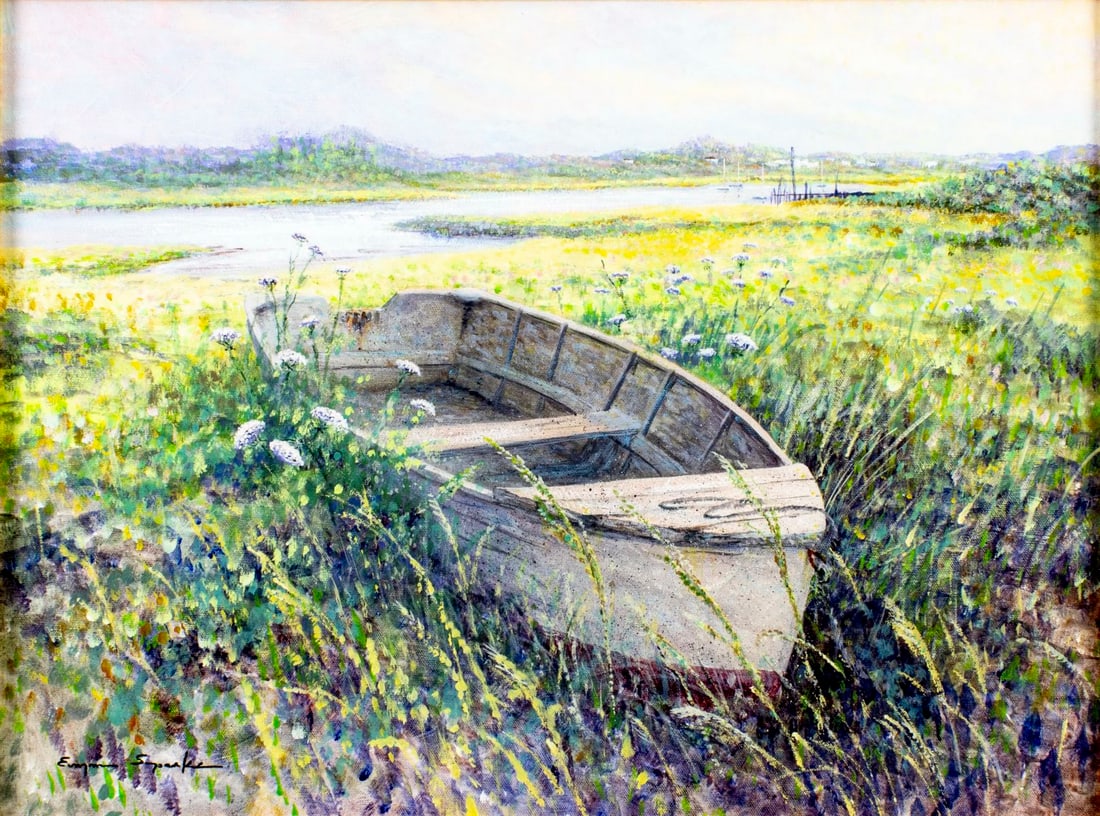 Eugene Sparks (MA,1940-?) oil painting (1 of 13)