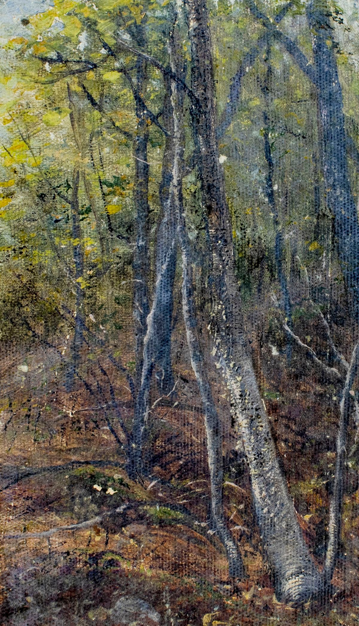 John Mansfield (MA,CT,1849-1933) oil painting antique (1 of 13)