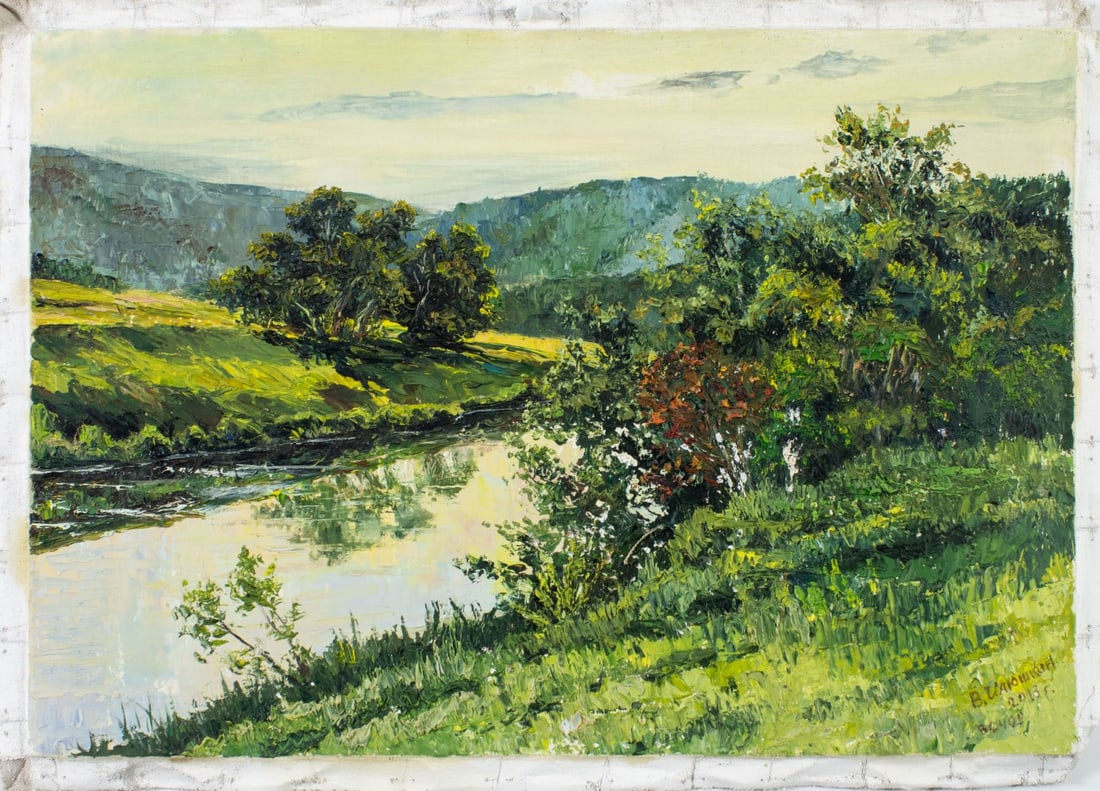 Viktor Ilyushkin (Russia,b 1946) oil painting - 3