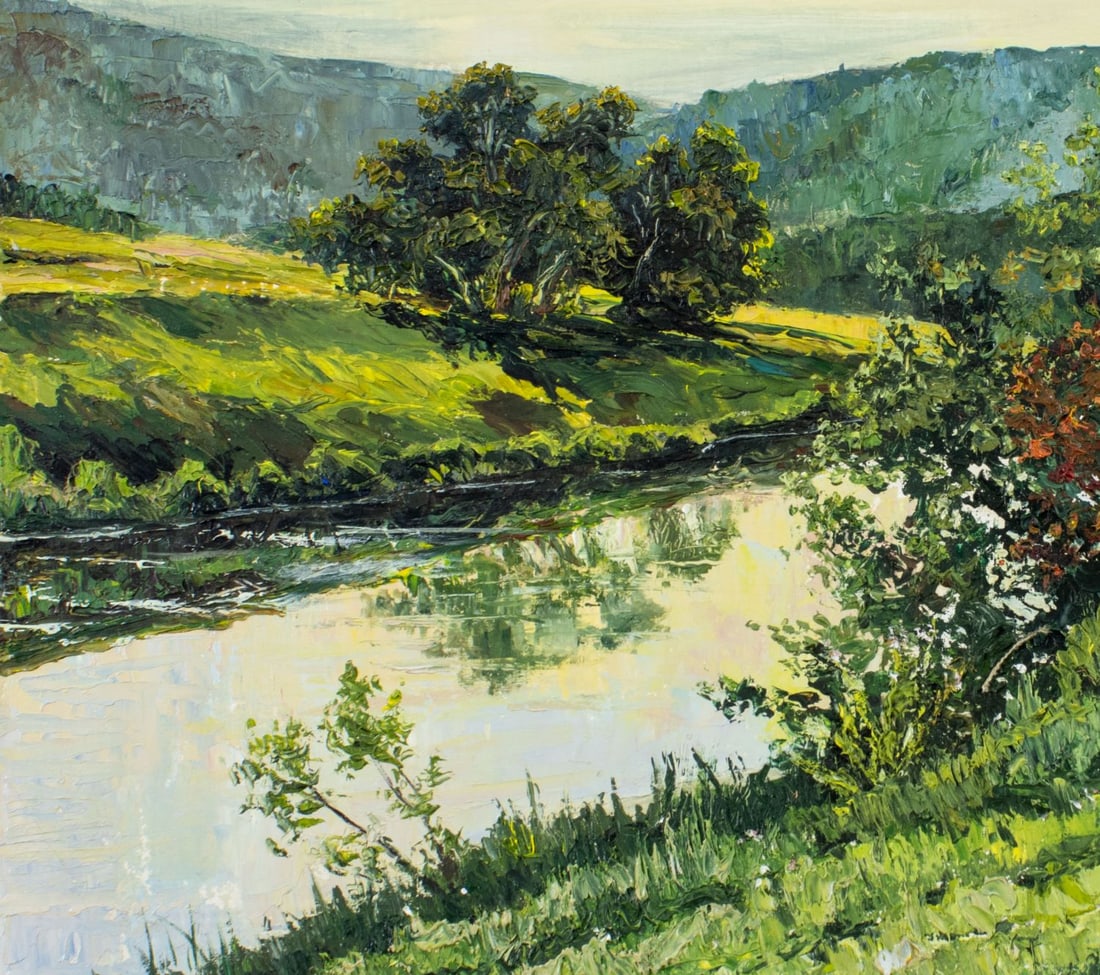 Viktor Ilyushkin (Russia,b 1946) oil painting - 6