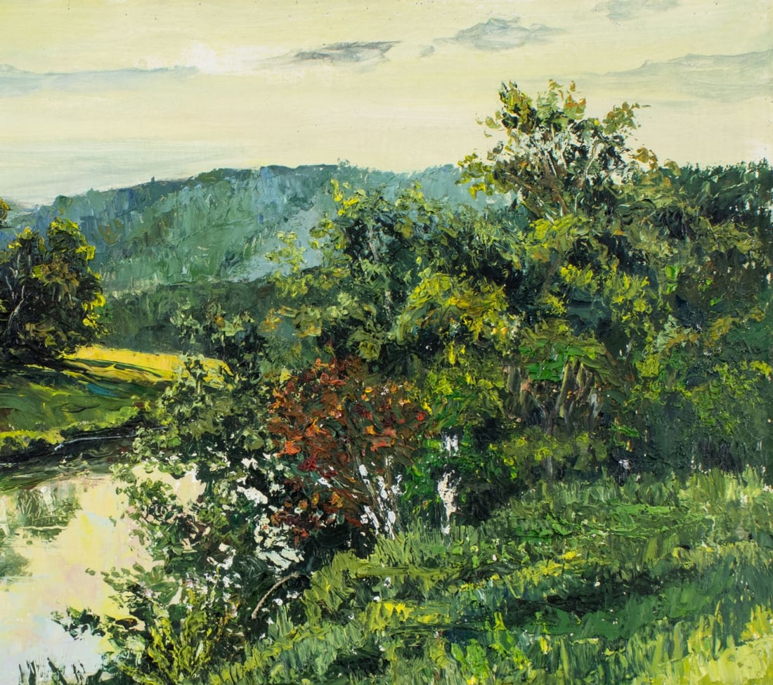 Viktor Ilyushkin (Russia,b 1946) oil painting - 7