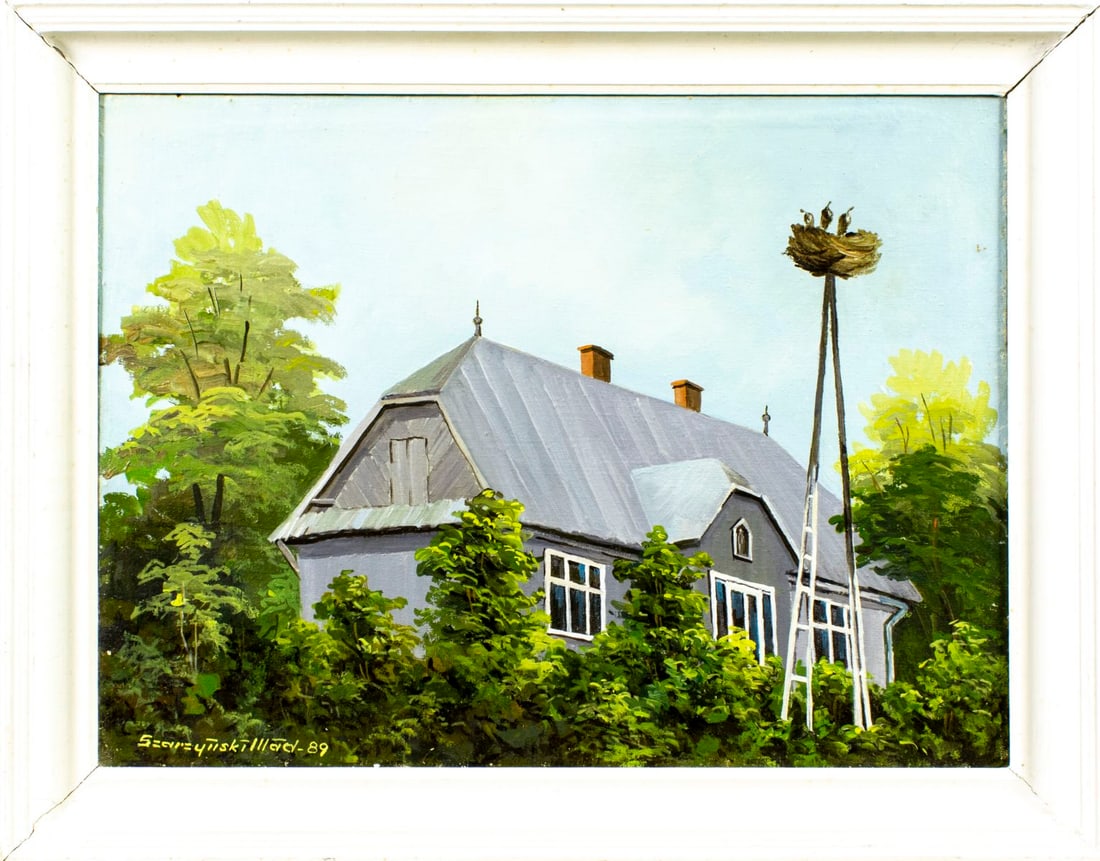 Szarzynski (Poland,20C) oil painting - 3