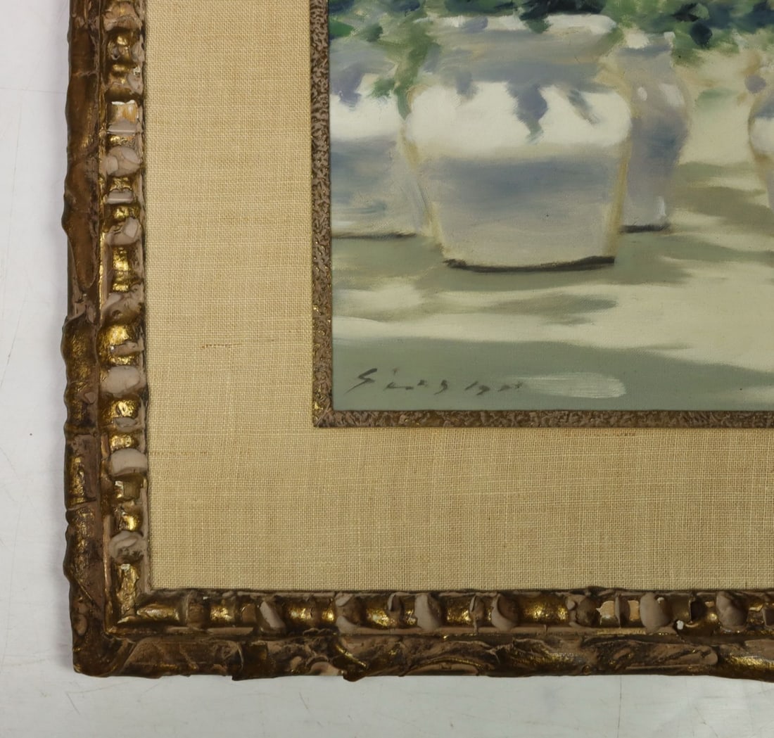 Andre Gisson (French,NY,CT,1921-2003) oil painting - 10