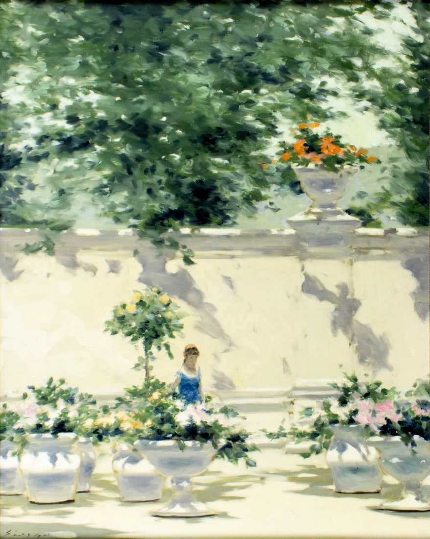 Andre Gisson (French,NY,CT,1921-2003) oil painting (1 of 13)