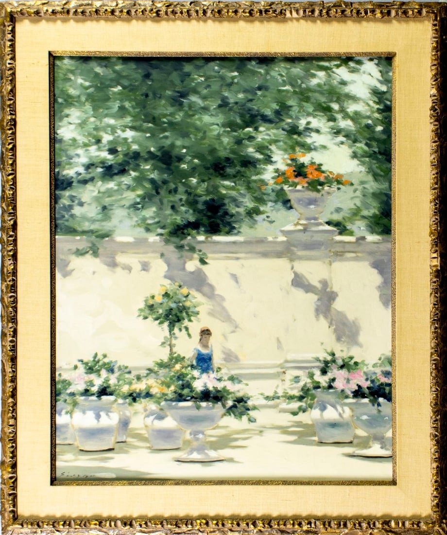 Andre Gisson (French,NY,CT,1921-2003) oil painting - 3