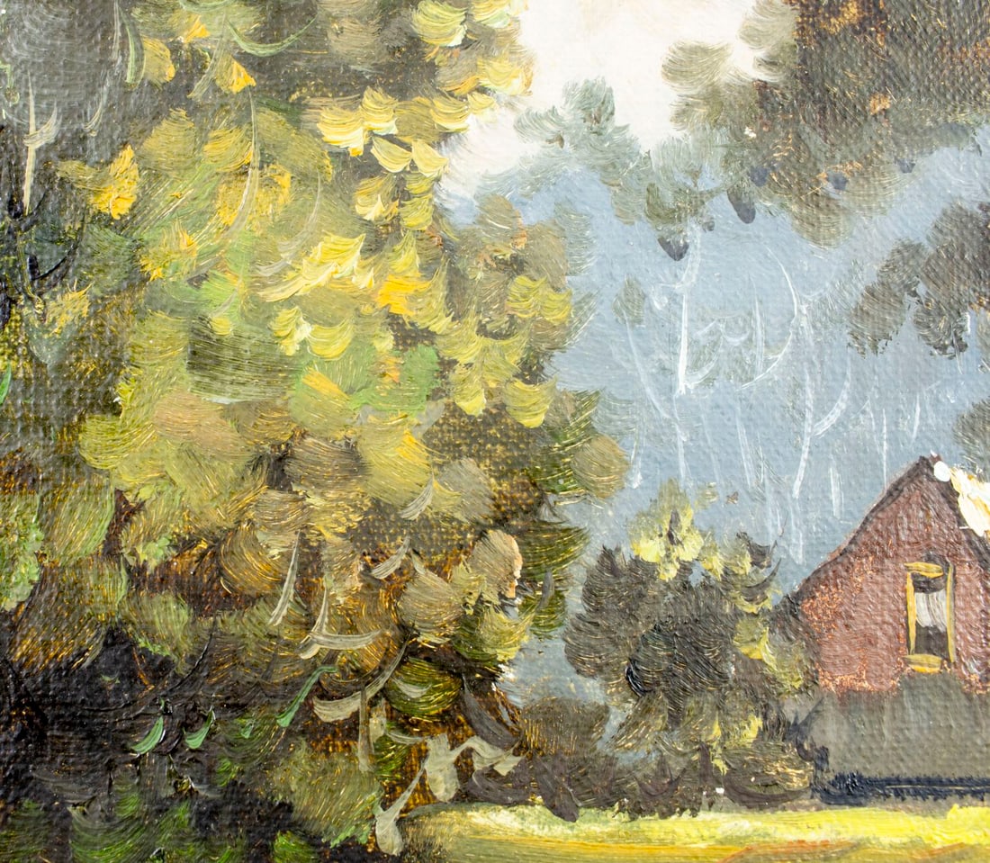 Bernard H Slotman (German,1928-?) oil painting - 8