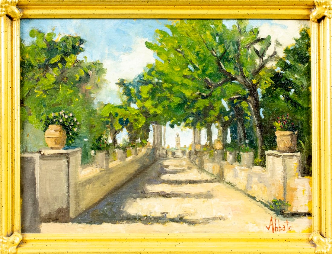 Vittorio Abbate (Italy,20/21C) oil painting - 3