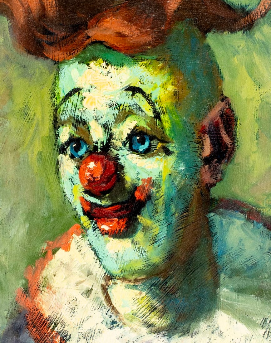 Leslie Larsson (TX,1913-1970) oil painting - 5