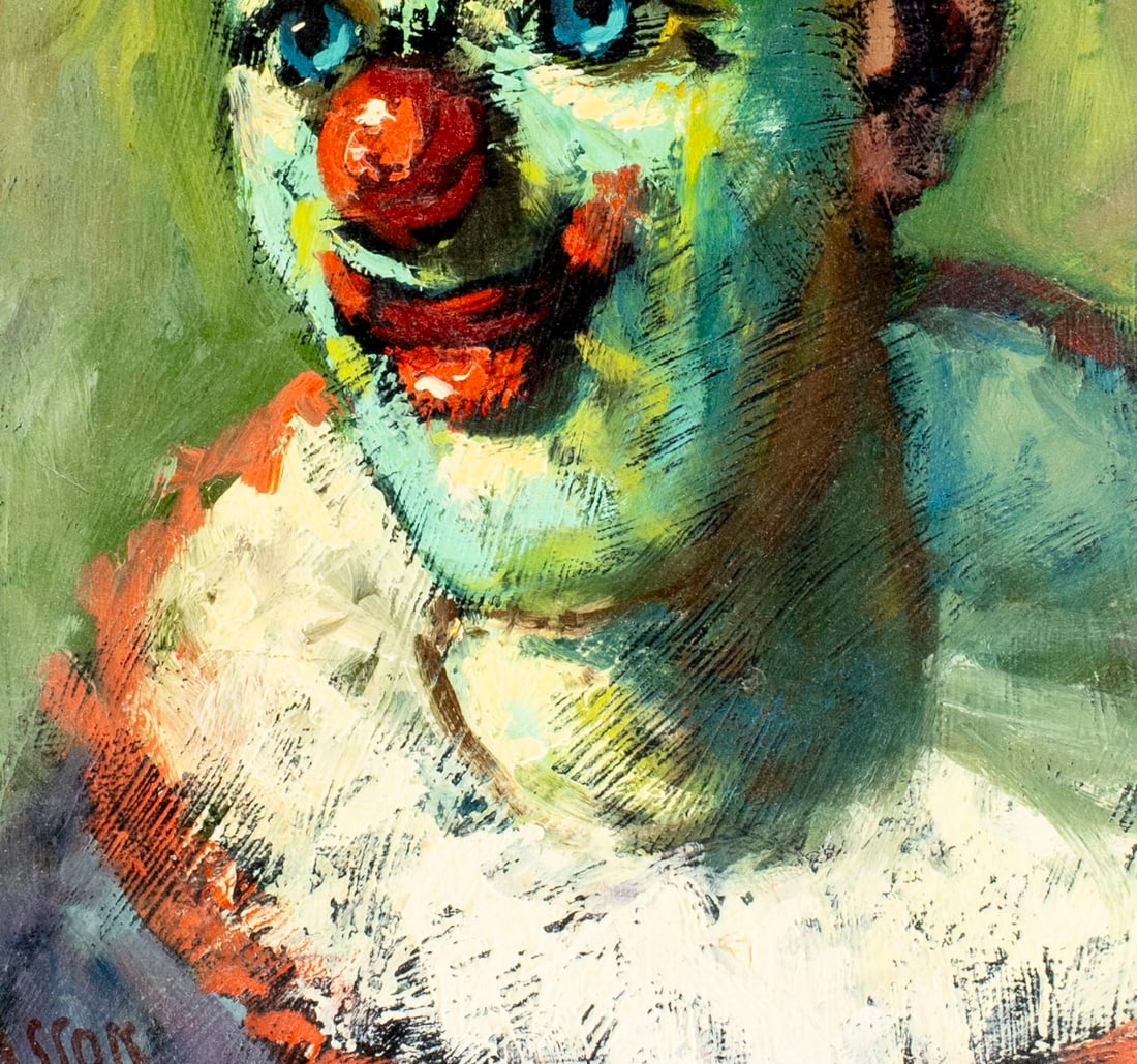 Leslie Larsson (TX,1913-1970) oil painting - 6
