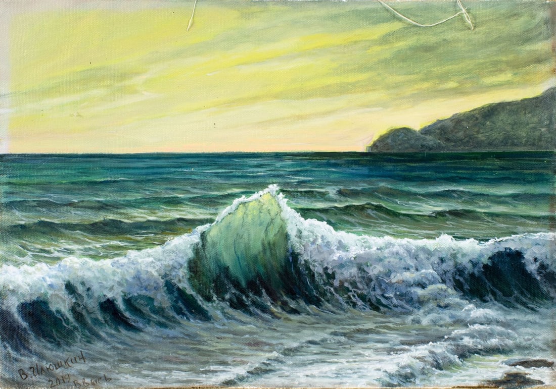 Viktor Ilyushkin (Russia,b 1946) oil painting (1 of 13)