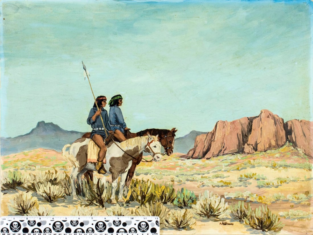 A Hutchison (US,20C) oil painting - 2