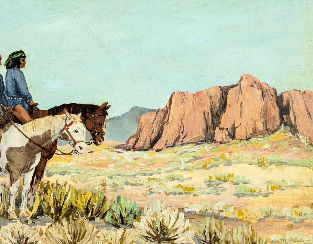 A Hutchison (US,20C) oil painting - 6