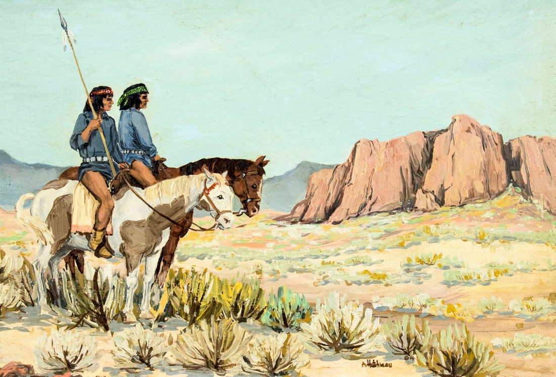 A Hutchison (US,20C) oil painting - 7
