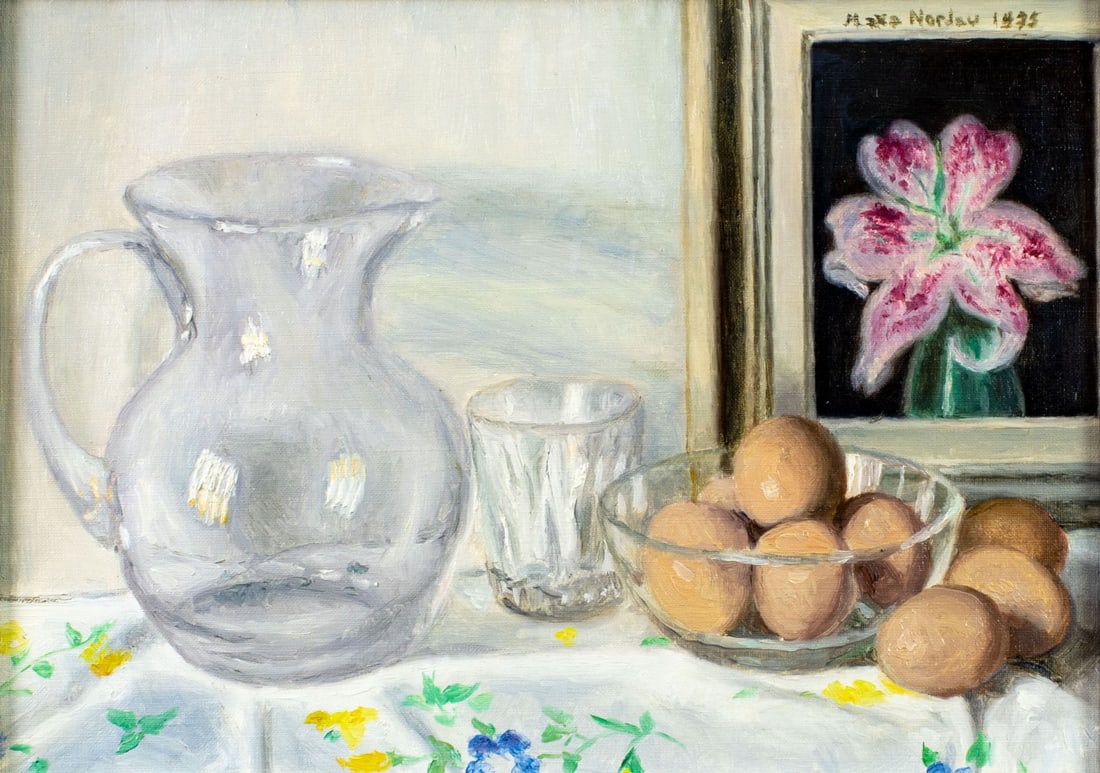 Maxa Nordau (NY,France,1897-1991) oil painting (1 of 13)